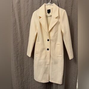 Love Tree Cream Trench Coat